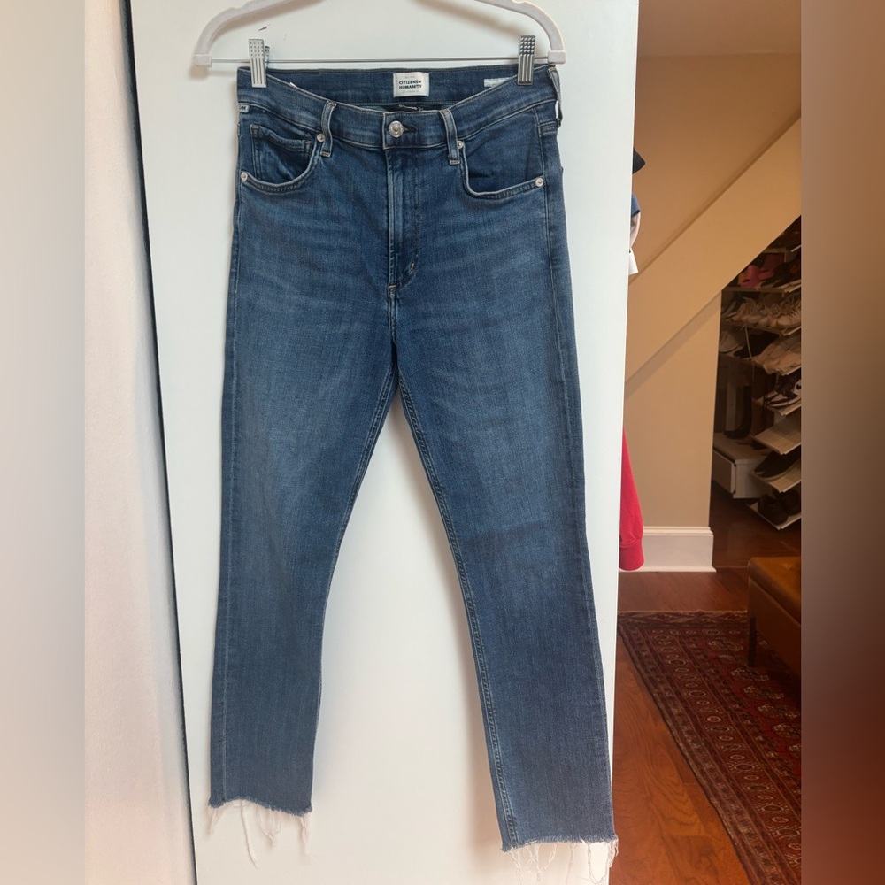 Citizens Of Humanity Blue Skinny Jeans Classic Fit